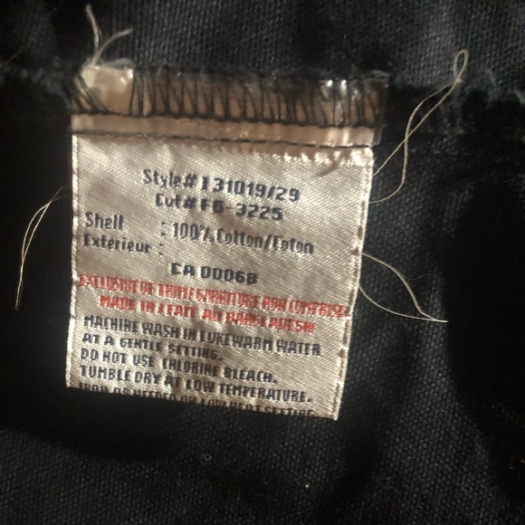 Dakota Black Denim Vest with Multiple Pockets and Zip/Button Closure (Medium) - Picture 4 of 5